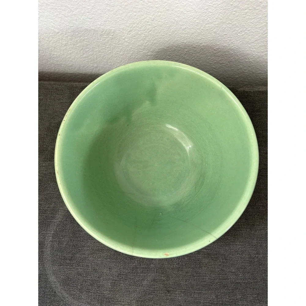 Bauer Vintage Pottery #12 GREEN Beehive 9.5